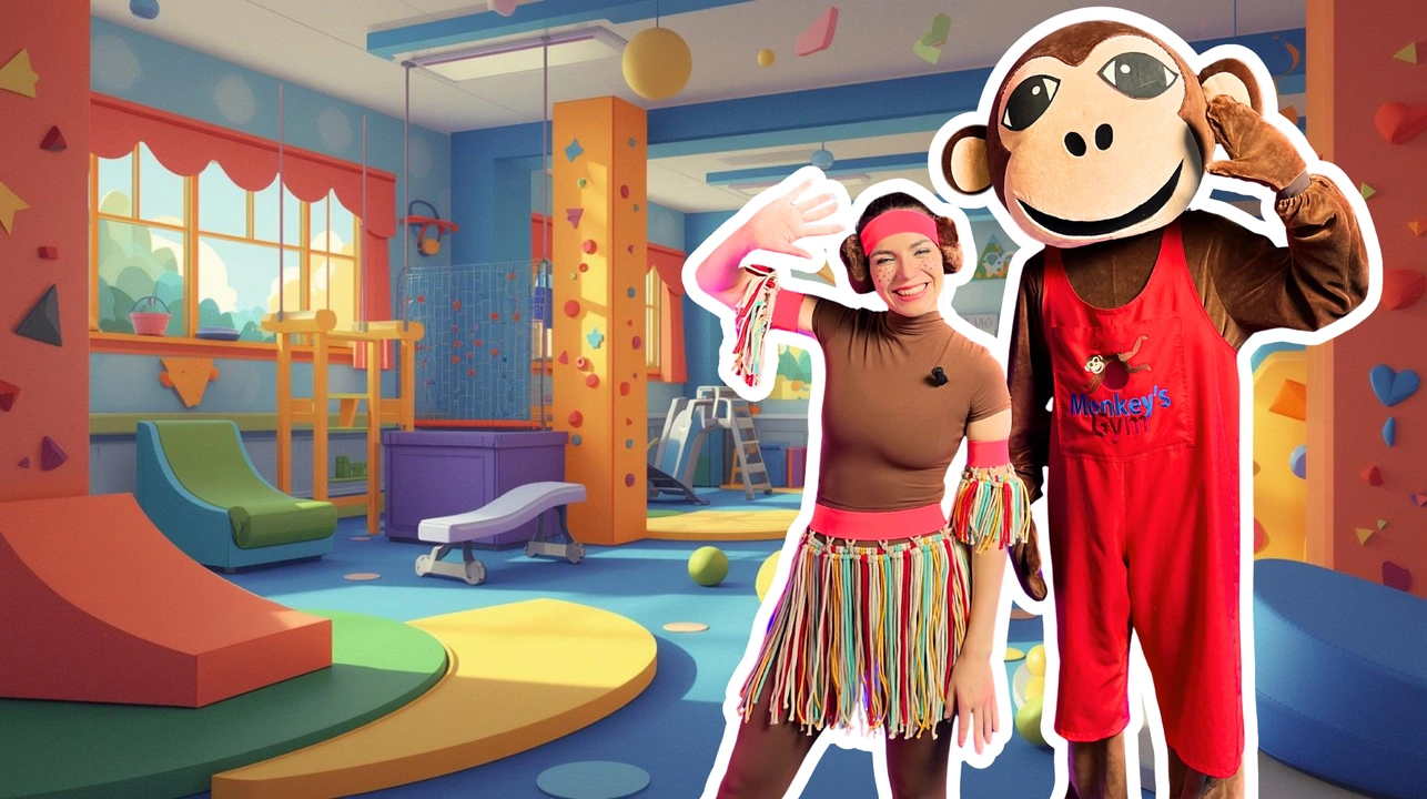 Opička Cvička: Opičková cvičení